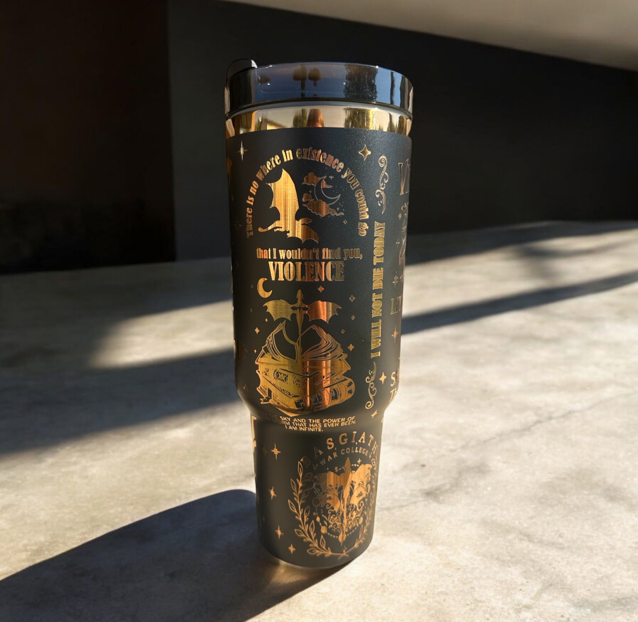 Fourth Wing Tumbler