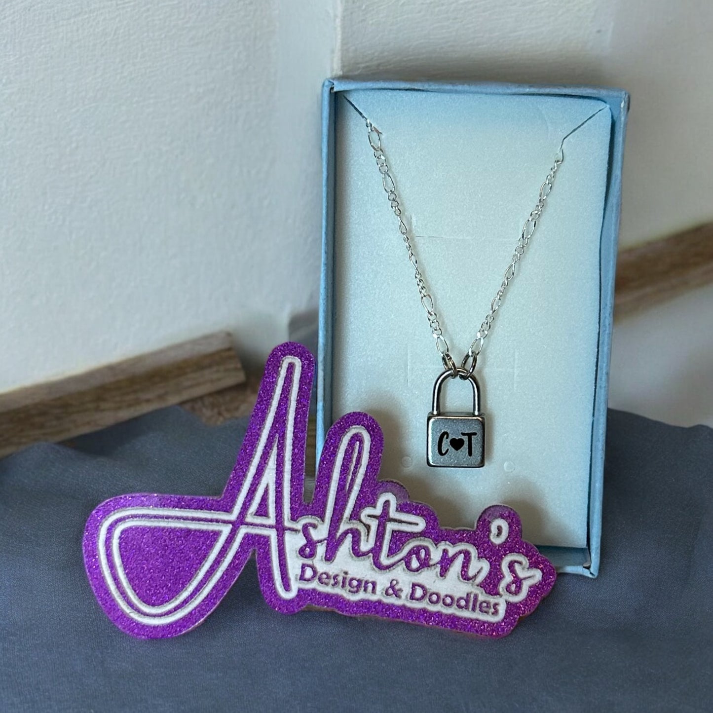 Personalized Lock Necklace