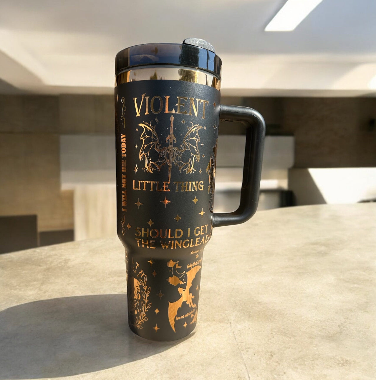 Fourth Wing Tumbler