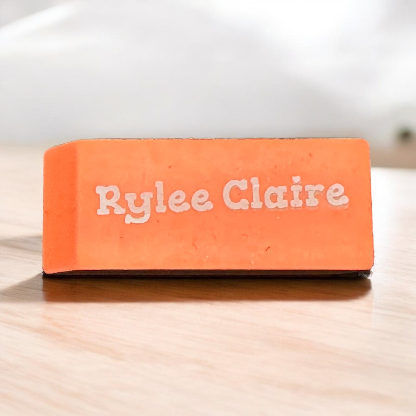 Laser Engraved Eraser