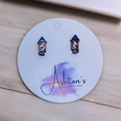 4th of July Earrings