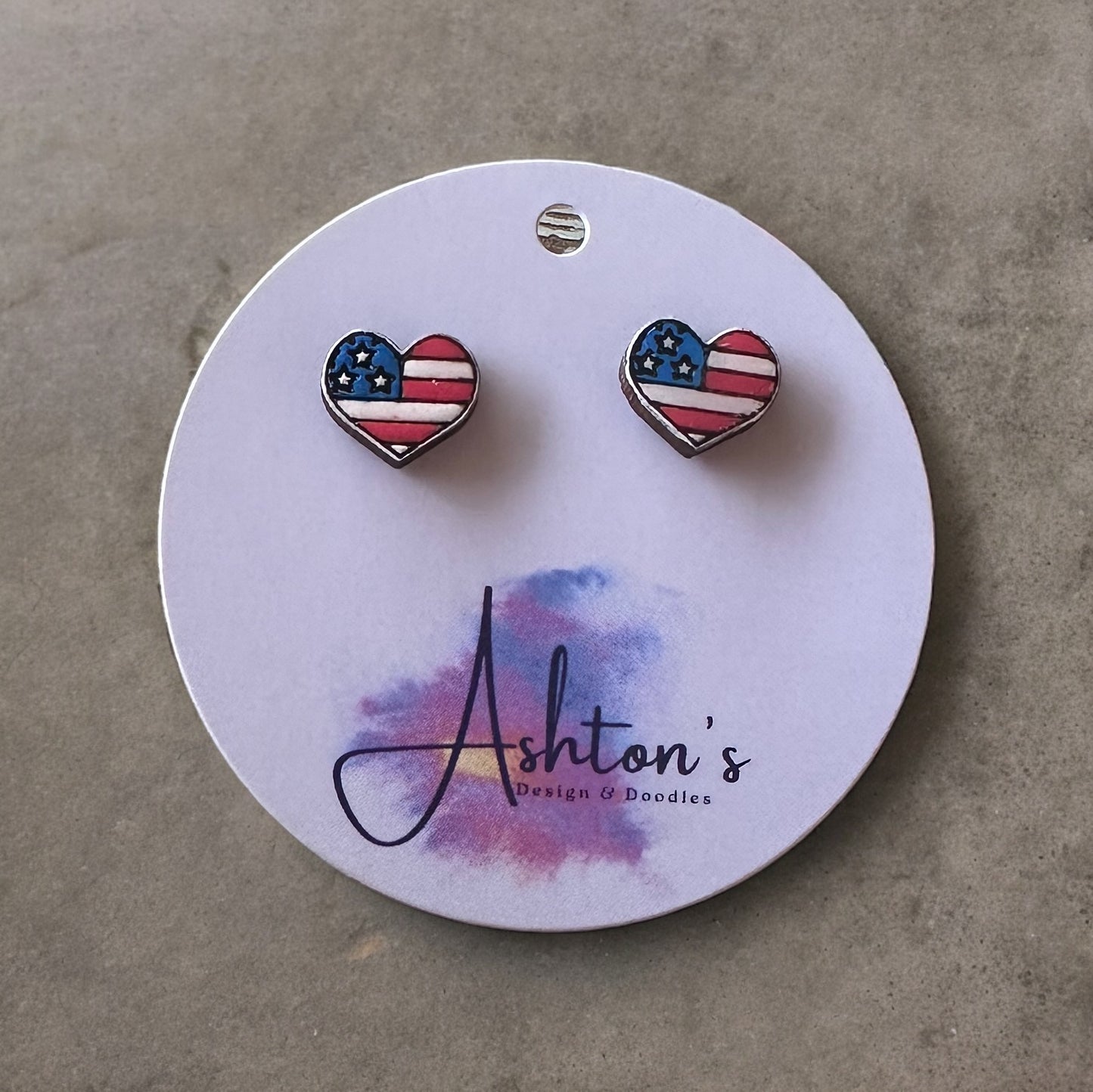 4th of July Earrings