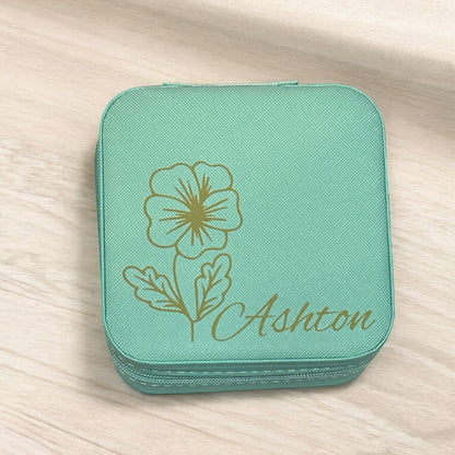Personalized laser engraved jewelry boxes