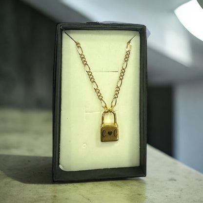 Personalized Lock Necklace