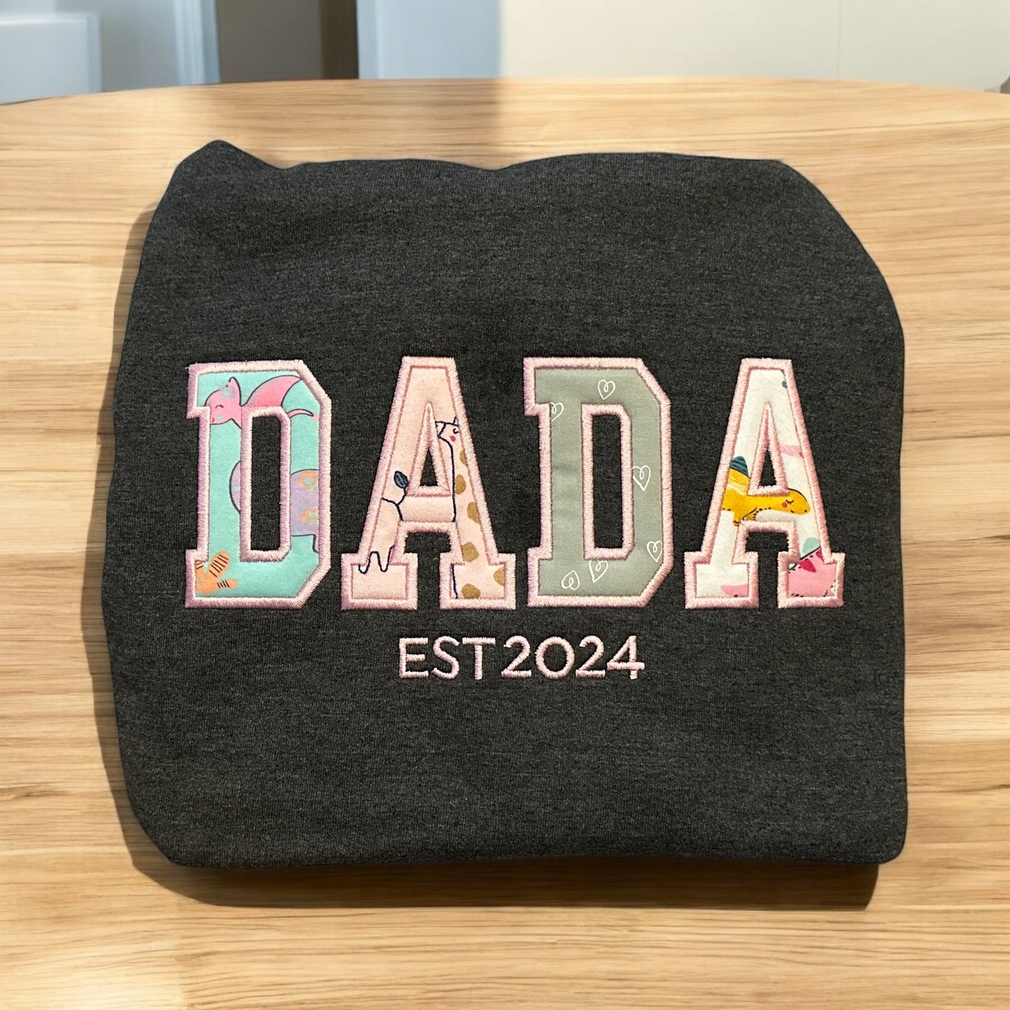 Appliqué Embroidered Sweatshirt