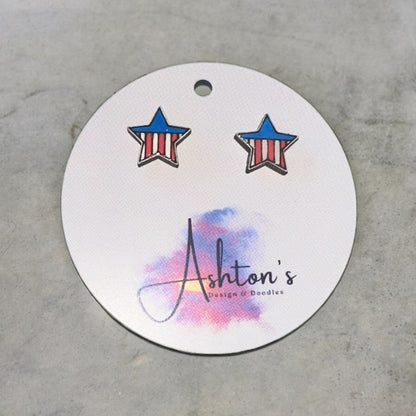 4th of July Earrings