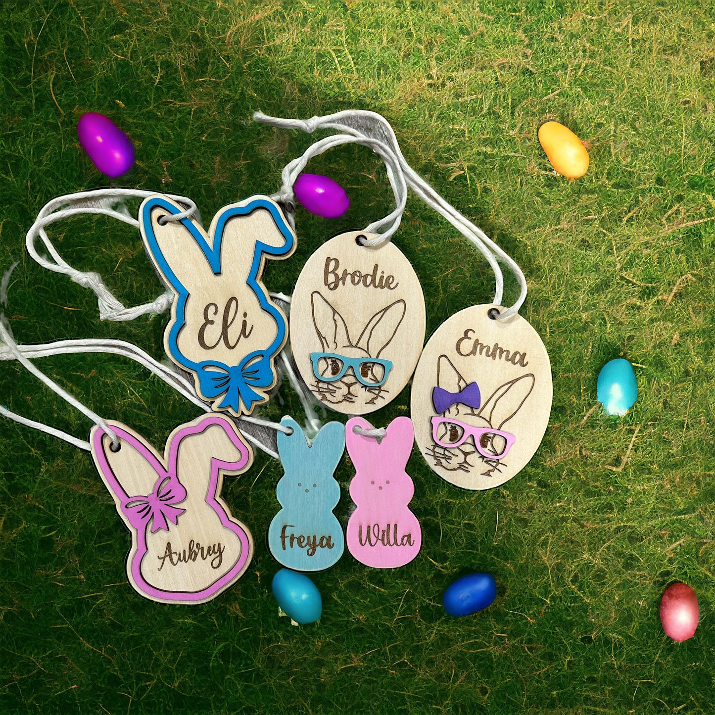 Personalized Easter Basket Tags