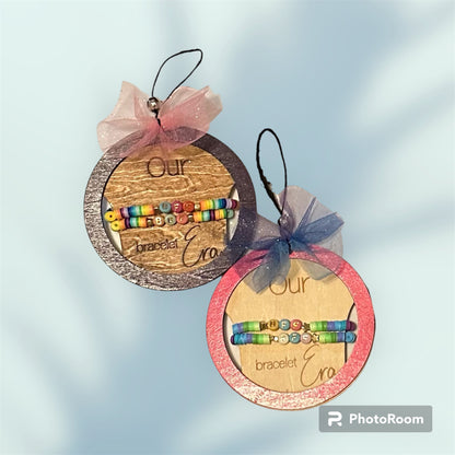 Friendship bracelet ornaments