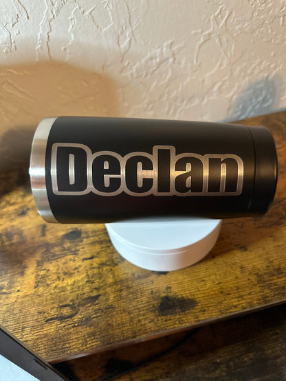 Customized 20oz laser engraved tumbler