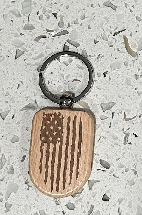 Wood Keychains