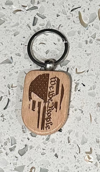 Wood Keychains