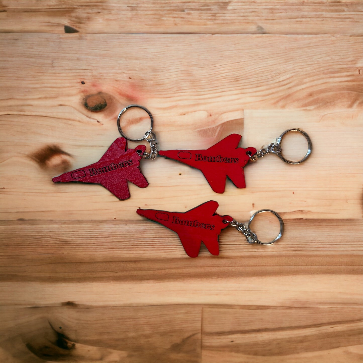 Wood Keychains