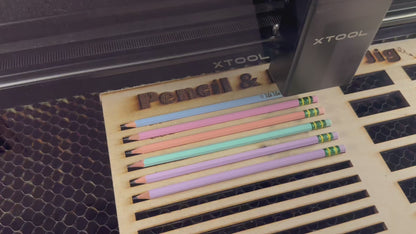 Personalized Laser Engraved Pencils